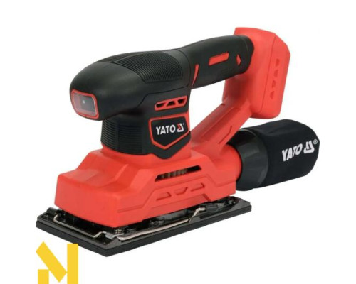 Шліфмашина вібраційна акумуляторна Yato YT-82751 (без АКБ та ЗП)