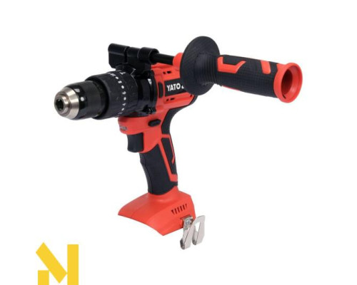 Дриль-шуруповерт акумуляторний з безщітковим двигуном YATO YT-82792 (без АКБ та ЗП)