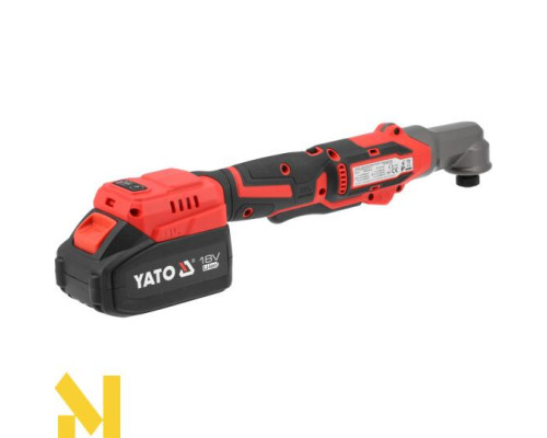 Гайковерт кутовий акумуляторний YATO YT-828030