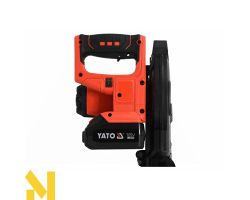 Пила торцювальна акумуляторна Yato YT-82816