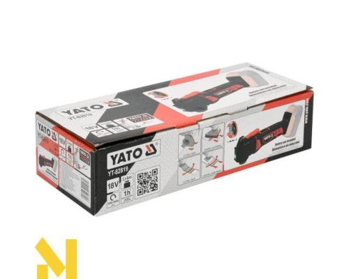 Багатофункціональний інструмент (реноватор) акумуляторний YATO YT-82819 (без АКБ та ЗП)