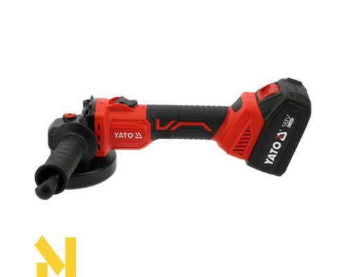 Болгарка (кутова шліфмашина) акумуляторна YATO YT-828252