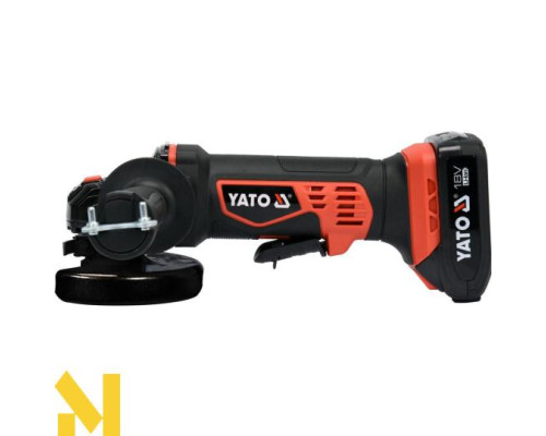 Болгарка (кутова шліфмашина) акумуляторна Yato YT-82826