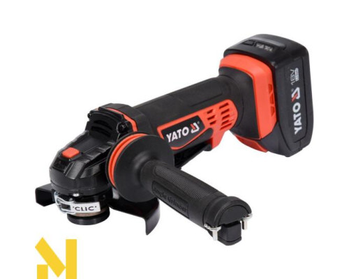 Болгарка (кутова шліфмашина) акумуляторна Yato YT-82828