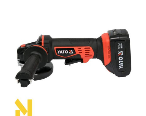 Болгарка (кутова шліфмашина) акумуляторна Yato YT-82828