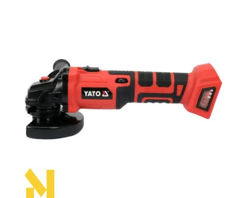 Болгарка (кутова шліфмашина) акумуляторна Yato YT-828291 (без АКБ та ЗП)