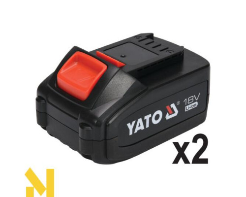 Болгарка (кутова шліфмашина) акумуляторна YATO YT-8282995