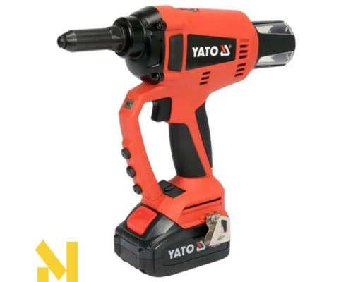 Заклепочник акумуляторний Yato YT-82955
