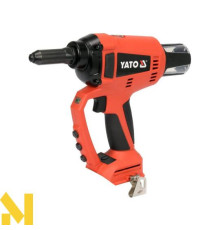 Заклепочник аккумуляторный YATO YT-82956 (без АКБ та ЗП)