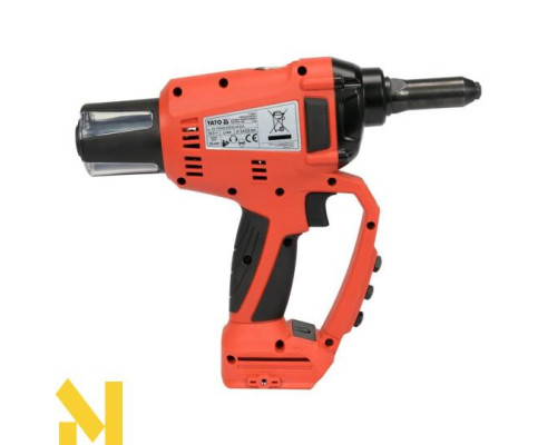 Заклепочник аккумуляторный YATO YT-82956 (без АКБ та ЗП)