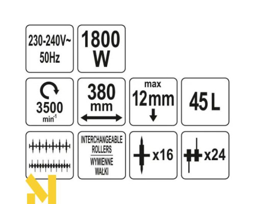 Скарифікатор електричний YATO YT-84840