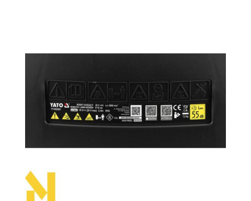 Газонокосарка-робот YATO YT-852091