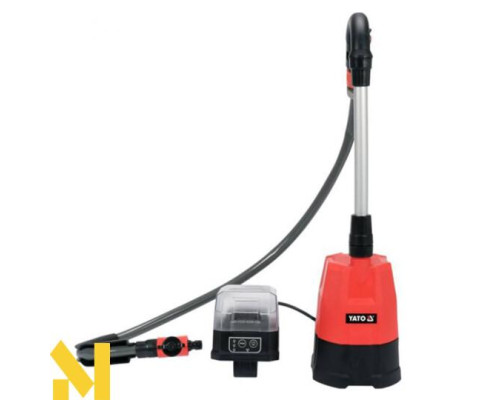 Насос занурювальний акумуляторний YATO YT-85281 (без АКБ та ЗП)