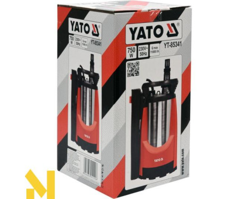 Насос занурювальний Yato YT-85341