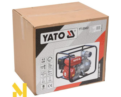 Мотопомпа Yato YT-85403