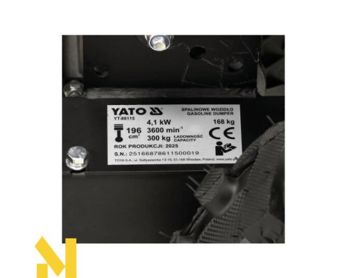 Міні-самоскид YATO YT-86115