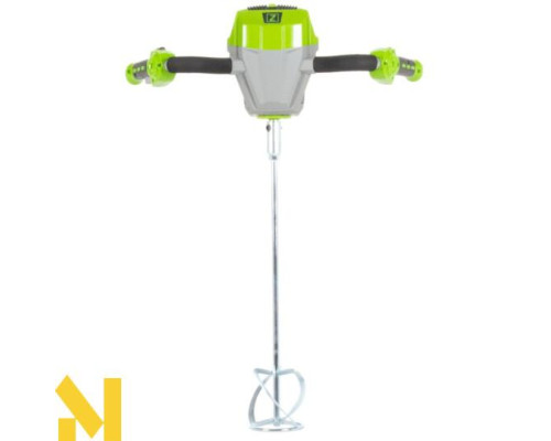 Бур акумуляторний + міксер Zipper ZI-EBM40V-AKKU (без АКБ та ЗП)