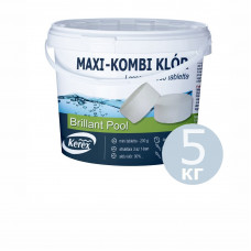 Таблетки для басейну MAX "Комбі хлор 3 в 1" Kerex 80004, 5 кг (Угорщина)