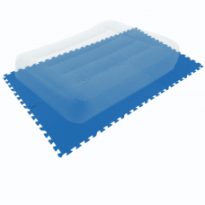 Мат-підкладка для надувних меблів Intex 29081-1, 200 х 100 см, набір 8 шт (50 x 50 см), товщина 1 см