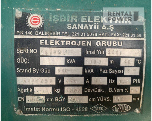 Генератор дизельний SDMO GS250 (240кВт)