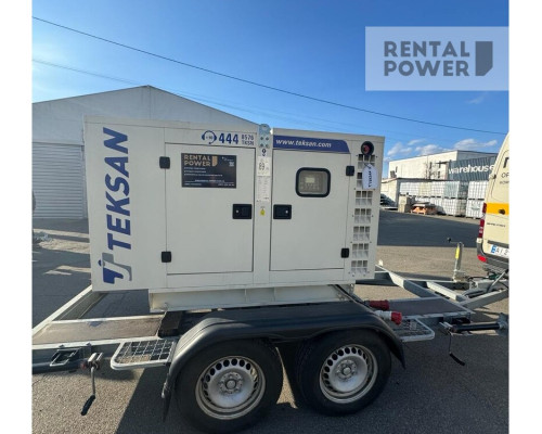 Генератор дизельний TEKSAN TJ35BD (24кВт) б/у