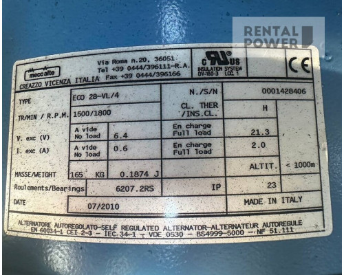 Генератор дизельний SDMO T33K (24кВт)