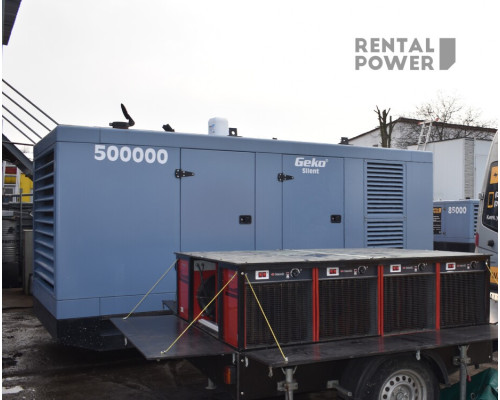 Генератор дизельний Geko 500000 ED-S/DEDA  (400кВт) (вживаний)