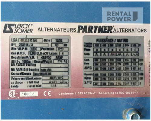 Генератор дизельний SDMO R300 (218кВт)