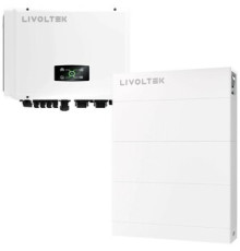 Гібридний інвертор Livoltek  All-in-One ESS 3-Phase 5кВт з АКБ 5кВт·год и BMS (3-Phase 5+5)