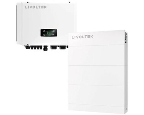 Гібридний інвертор Livoltek  All-in-One ESS 3-Phase 5кВт з АКБ 5кВт·год и BMS (3-Phase 5+5)