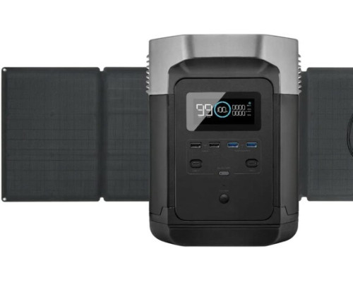 Набір EcoFlow Delta (1260 Вт·год / 1800 Вт) + four 110W Solar Panels Bundle