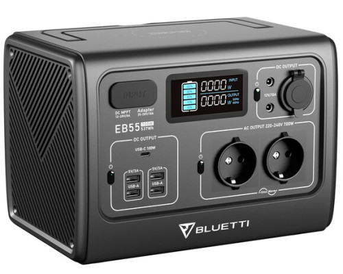 Зарядна станція Bluetti PowerOak EB55 (537 Вт·год / 700 Вт)
