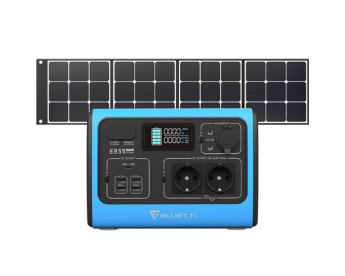 Зарядна станція Bluetti PowerOak EB55 (537 Вт·год / 700 Вт)