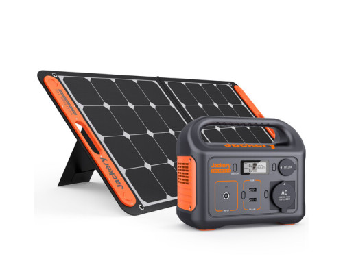 Зарядна станція Jackery Explorer 240 (240 Вт·год / 200 Вт) + Solarsaga 100W