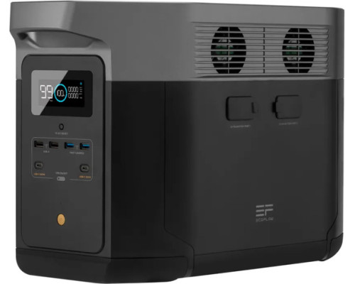 Комплект енергонезалежності EcoFlow PowerStream - мікроінвертор 600W + зарядна станція Delta Max 2000 (2016 Вт·ч / 2400 Вт)