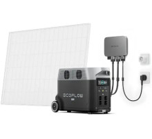 Комплект енергонезалежності EcoFlow PowerStream - мікроінвертор 600W + зарядна станція Delta Pro