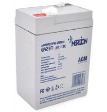 Акумуляторна батарея Merlion AGM GP655F1 (10398)