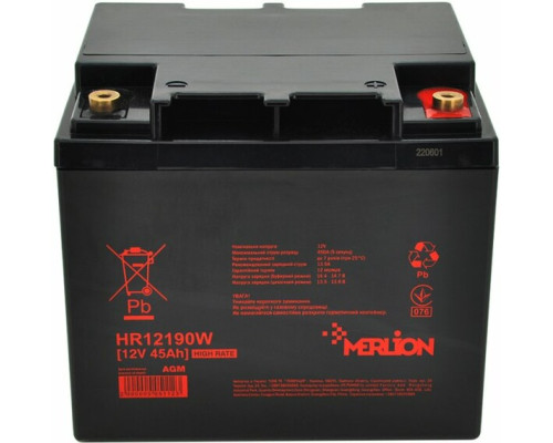 Акумуляторна батарея Merlion HR12190W (5112)