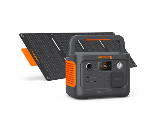Комплект зарядна станція і панель Jackery 300PLS 40W (60-0304-EUB1A1)