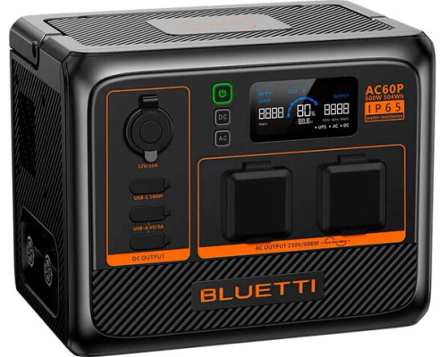 Портативна зарядна станція BLUETTI AC60P 600W