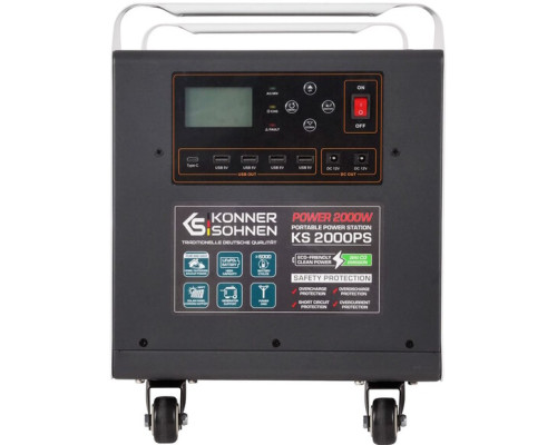 Електростанція портативна Konner&Sohnen KS 2000PS