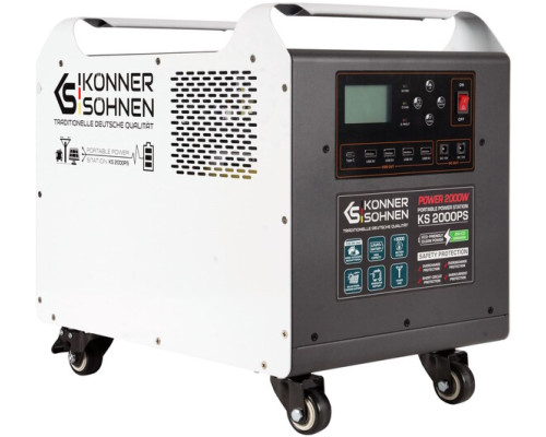 Електростанція портативна Konner&Sohnen KS 2000PS
