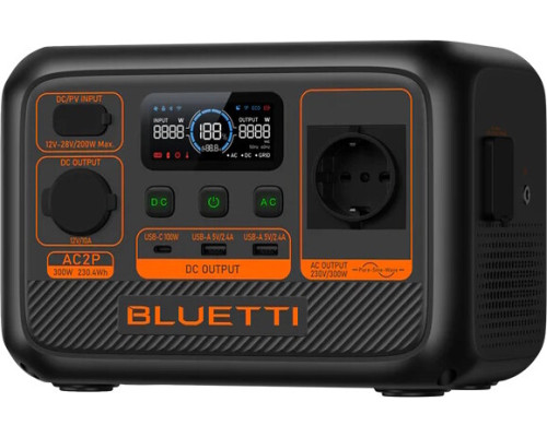 Портативна електростанція BLUETTI AC2P 300W, 230.4Wh