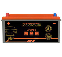 Автомобільний акумулятор Logicpower LiFePO4 BMS 1400 А, 12.8В, 160 Аг (24770)