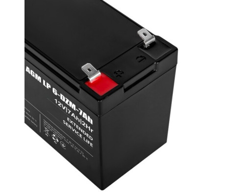 Тяговий акумулятор Logicpower 6-DZM 12В, 7 Аг (16152)