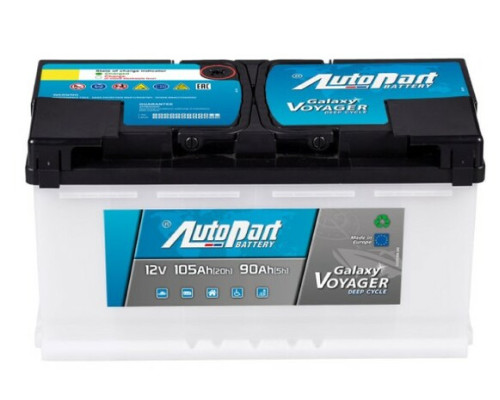 Тяговий акумулятор AutoParts Galaxy Voyager 605-800, 105 Аг, 12 В (ARL105-V00)