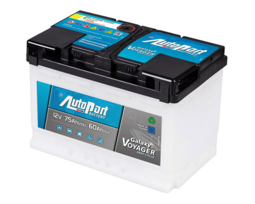 Тяговий акумулятор AutoParts Galaxy Voyager, 75 Аг, 12 В (ARL075-V00) (ARL075-V00)