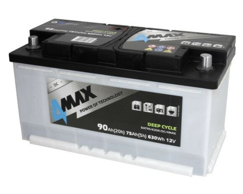 Тяговий акумулятор 4MAX BAT90/630R/DC