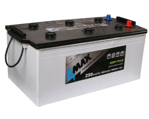 Тяговий акумулятор 4MAX BAT230/1600L/DC