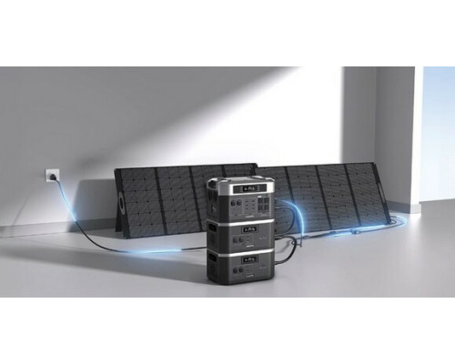 Зарядна станція з додатковою батареєю OUKITEL BP2000E+B2000E (4096 Вт·год / 2200 Вт)